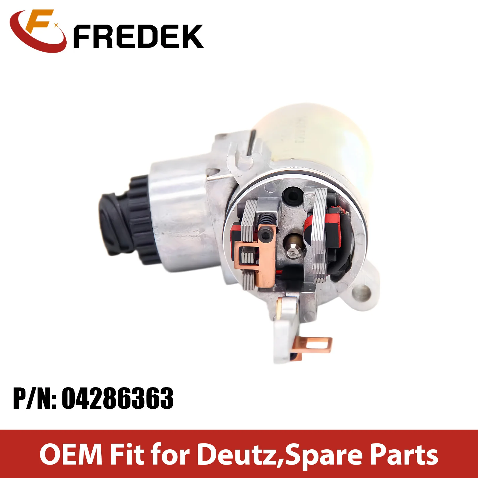 OEM Diesel Forklift Engine Parts Solenoid Value 04286363 Fuel Shutoff Actuator for TCD2011 DL2011 FL2011 BFL2011 BFM2011