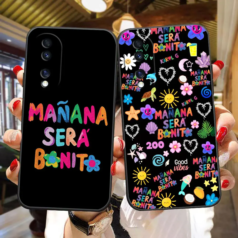 

Чехол для телефона Singer Karol G Manana для HUAWEI NOVA 3I 7I 8I P30 HONOR 400 90 X5C X6B X7A X7B X7D X8B X9 X9B X9A X9D Cover