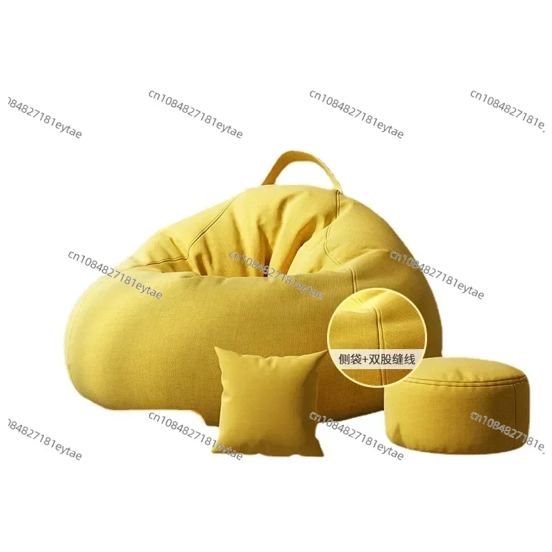 Sofá perezoso, puf para una sola persona, puede tumbarse y dormir, Muebles, silla tipo puf con relleno