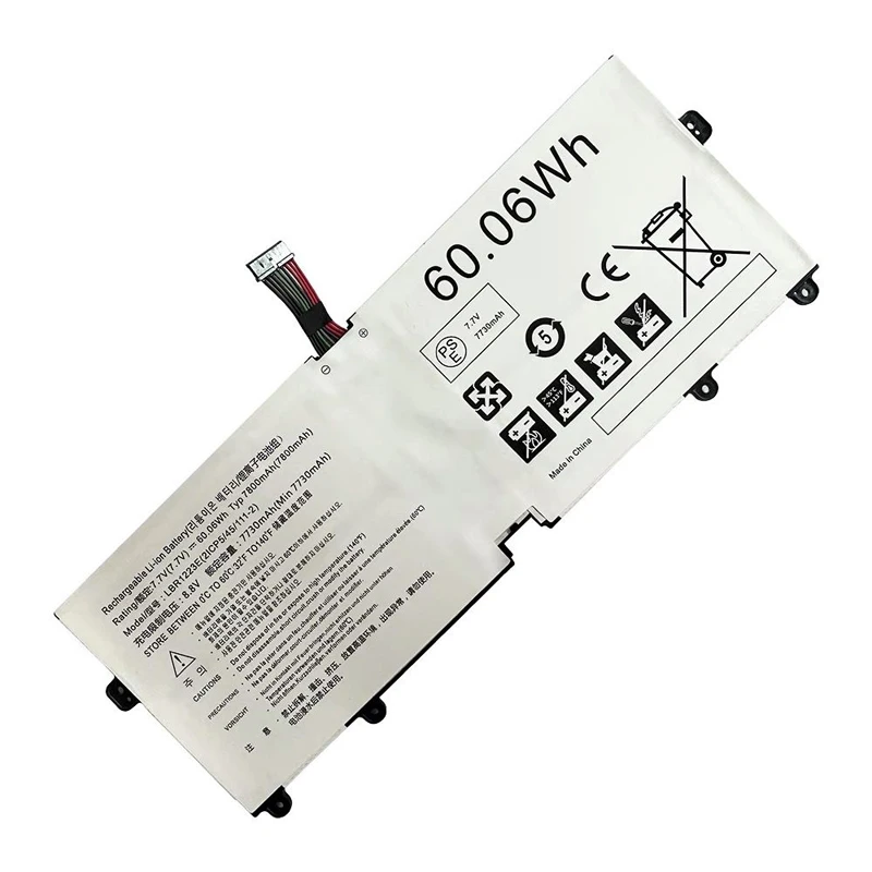 LBR1223E Laptop Battery for LG Gram 13Z970 13Z975 14Z970 14Z980 14Z970A 15Z970 15Z975 15ZD970 15ZD975 15Z980 7.7V 60.06Wh