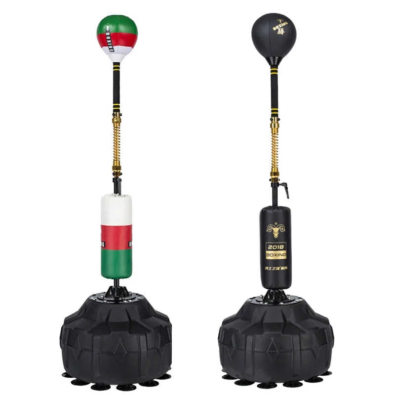Home Gym standing Inflatable Boxing Punching Bag Bracket for Kids PU Punching Bag with Water & Sand Filling Options