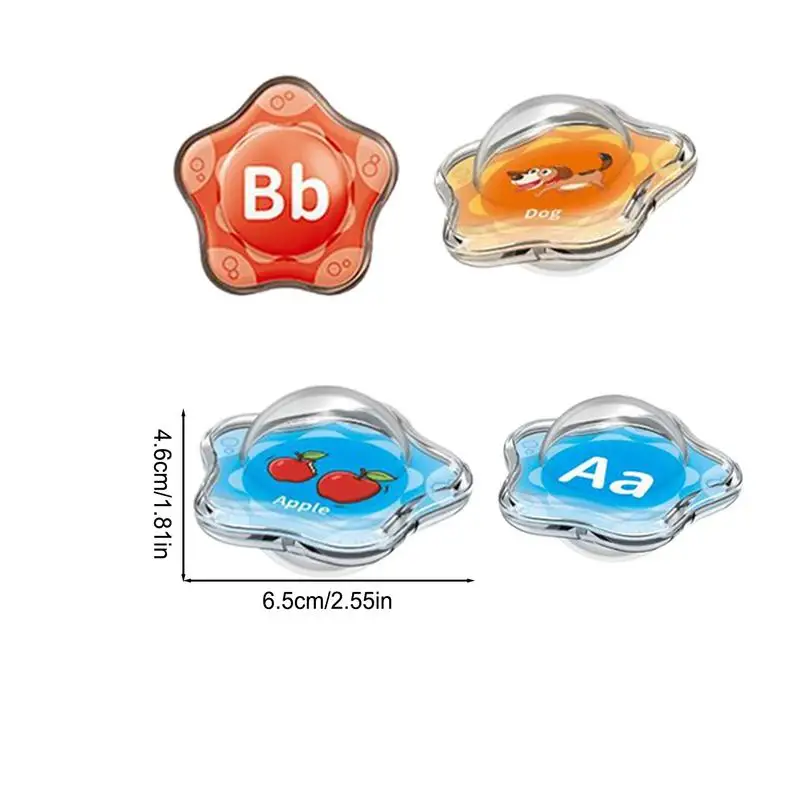 Zabawki wodne dla dzieci wanna w kształcie rozgwiazdy zestaw liter alfabetu alfabet zabawki do nauki alfabetu interaktywne zabawki do kąpieli maluch