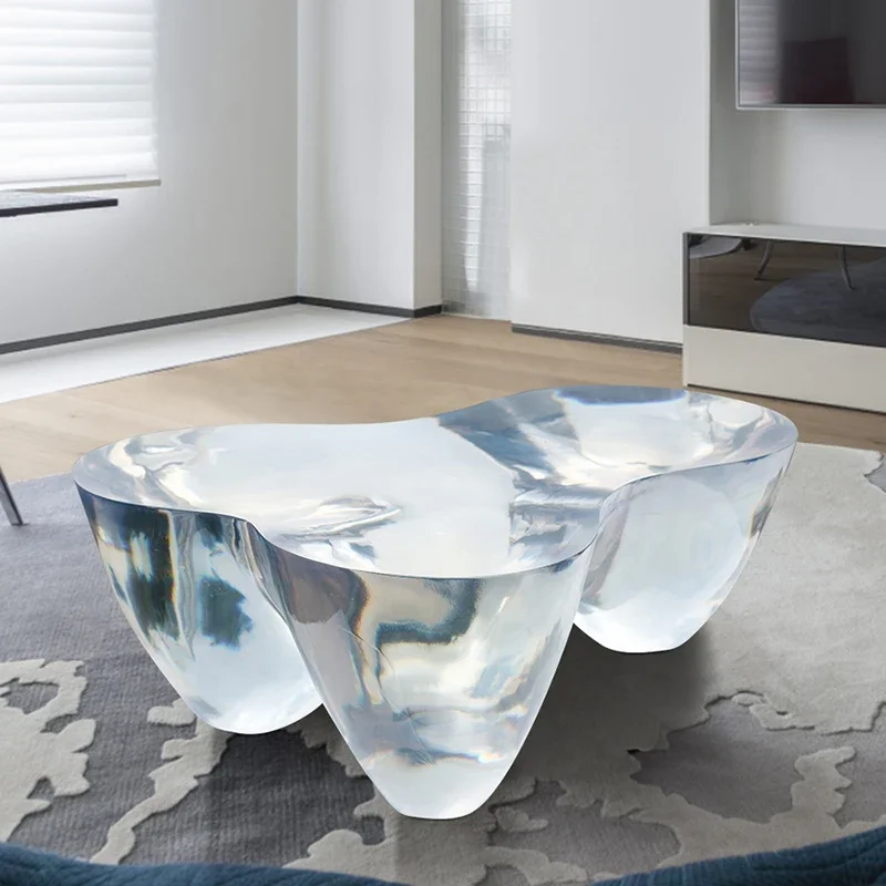 Luxury Modern Coffee Table Living Room Aesthetic Transform Coffee Table Unique Writing Designer Mesa Auxiliar Entrance Furniture