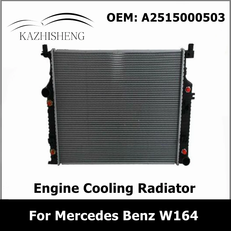 

Engine Cooling Radiator for Mercedes Benz W164 ML350 ML300 ML280 ML500 A2515000503 A2515000103 2515000503 2515000103