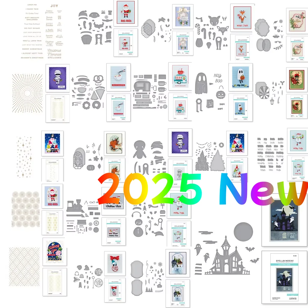 

Deer Boo Ghost Party Halloween Snowman Christmas Collection Metal Cutting Dies Hot Foil DIY Scrapbooking Supplies Paper Craft