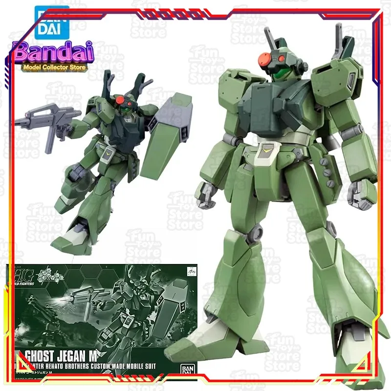 

Bandai Gundam Build Fighters Chost Jegan M Action Figure Anime Toy Assembled Model Kit Official Licensed Collectible Display