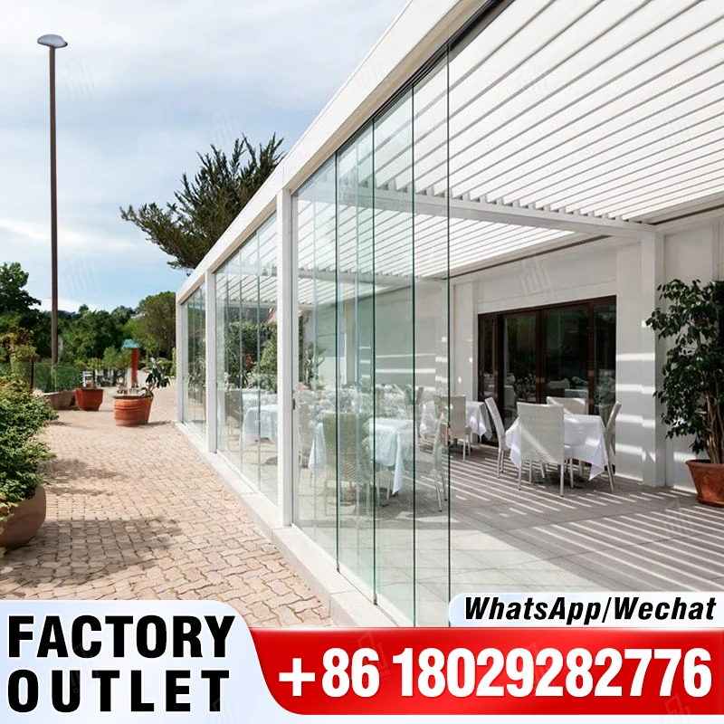 

Best Selling Motorized Waterproof Pergola Canopy Retractable Awning Pergola