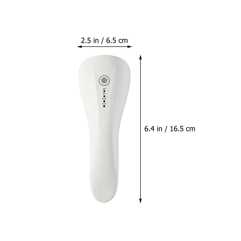 

USB ручная сушилка для ногтей, лампа для сушки геля, двойной источник света, быстросохнущий портативный маникюрный инструмент для гель-дизайна ногтей