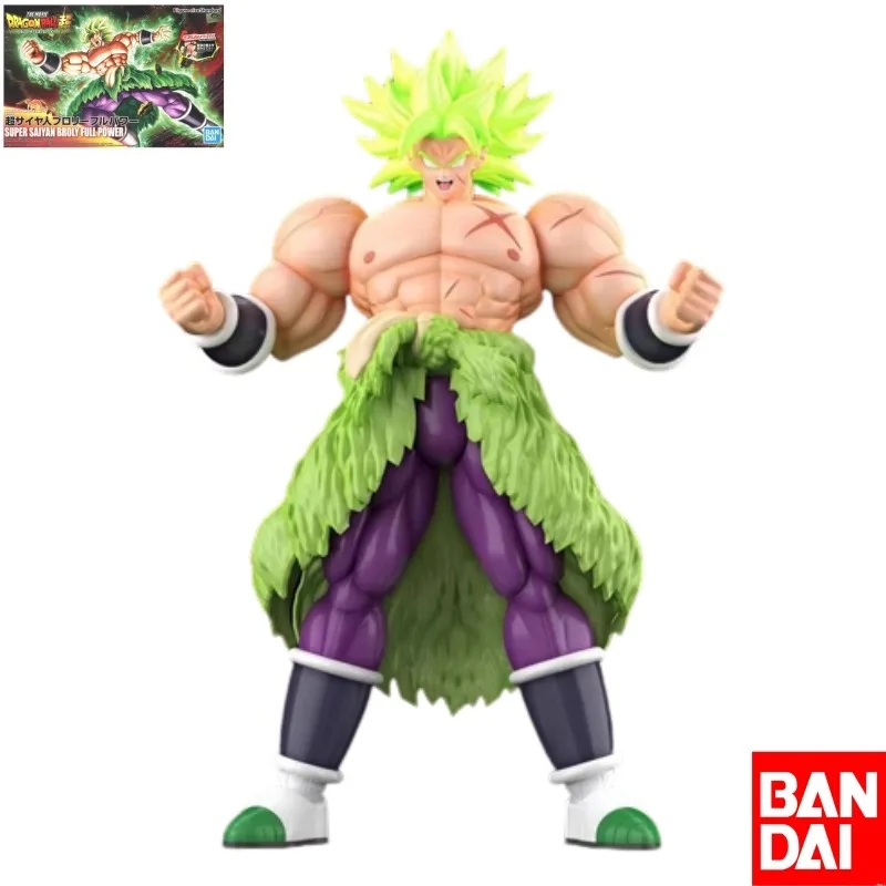 Bandai Original Figure-rise SUPER SAIYAN BROLY FULL POWER(Dragon Ball)Joints Movable Anime Action Figure Toys Gifts For Children