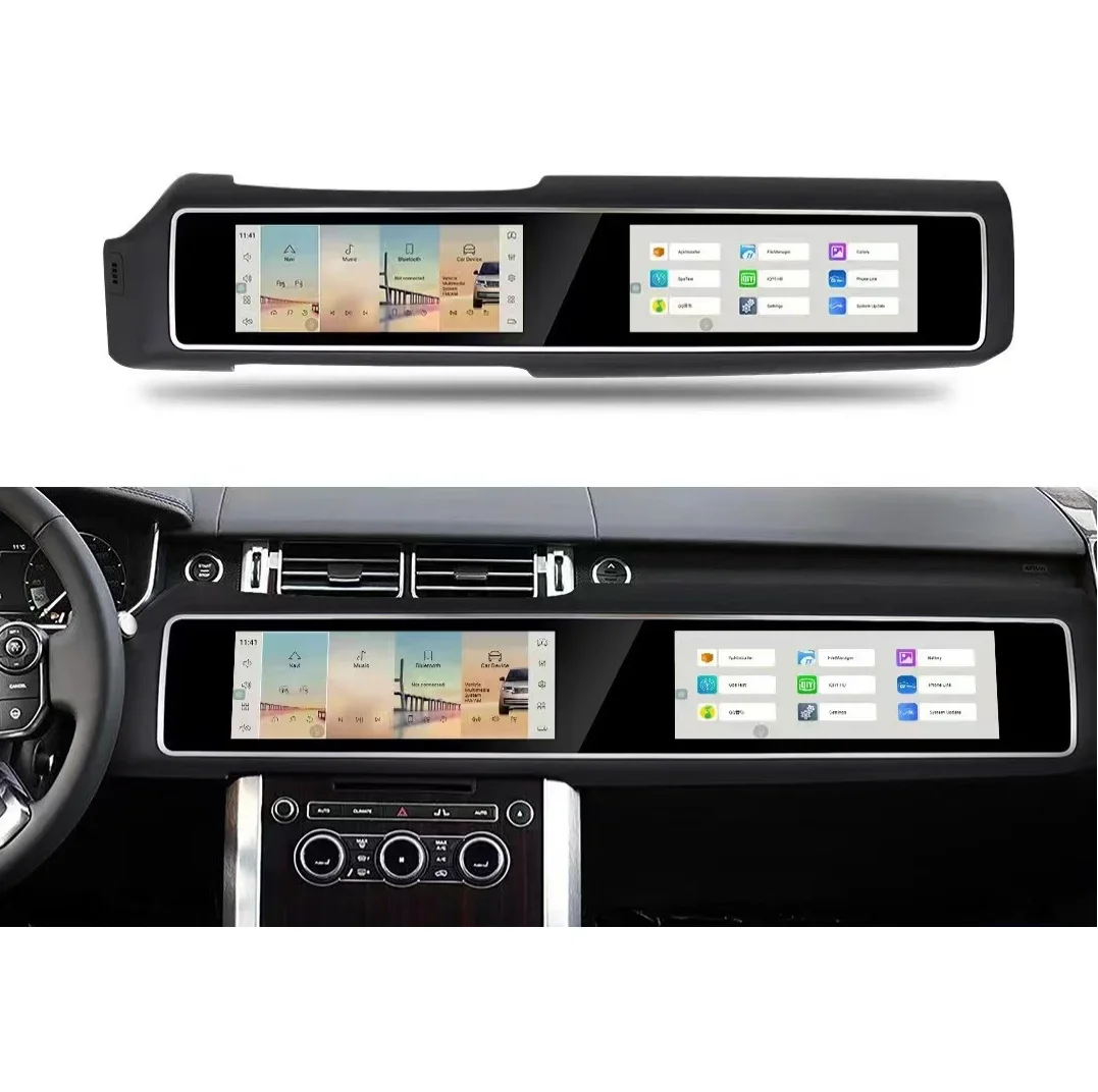 

24.5" Android 13 Car Radio For Land Rover Range Rover Sport L494 Vogue L405 2012-2017 GPS Multimedia Player Unit