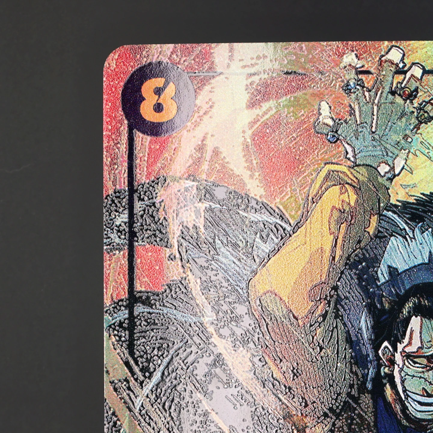 One Piece TCG OPCG English OP14-120 Crocodile SEC Play Set 8 Cost Black Crocodile Textured Foil Card Anime Collectible Cards view 6
