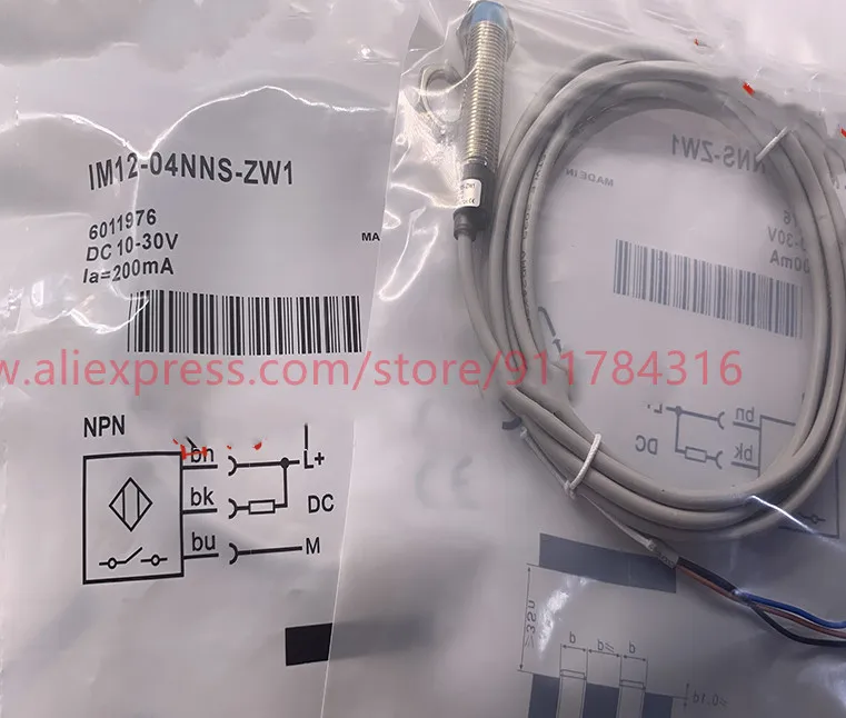 3pcs New High quality Proximity switch IM12-04NNS-ZW1 IM18-05BPS-ZC1 IM12-04NDS-ZW1 IM12-04NNS-ZC1 IM12-08NPS-ZW1