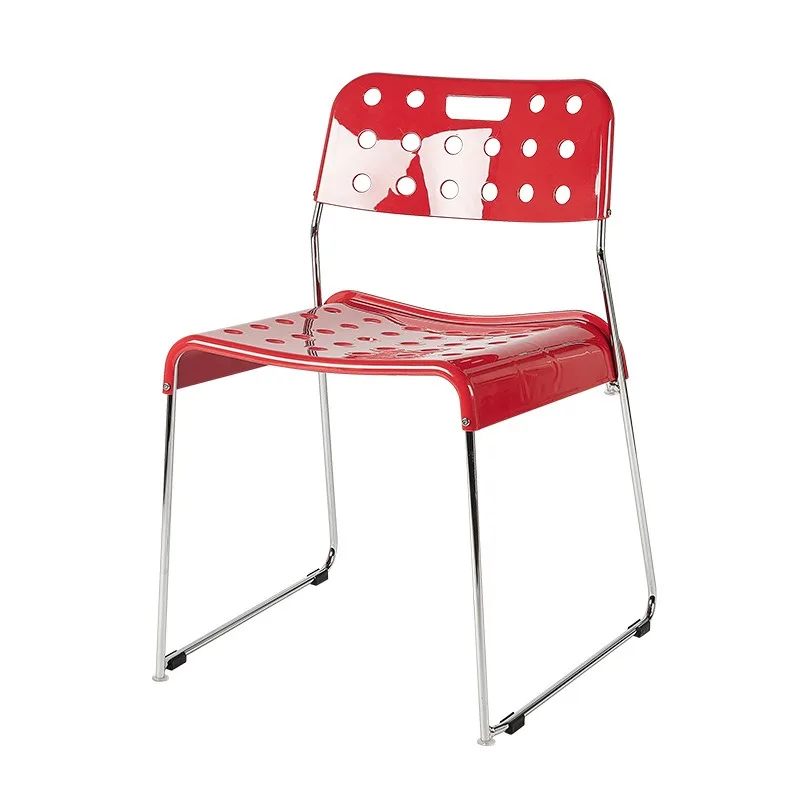 

Cafe milk tea shop stackable back chair, modern home