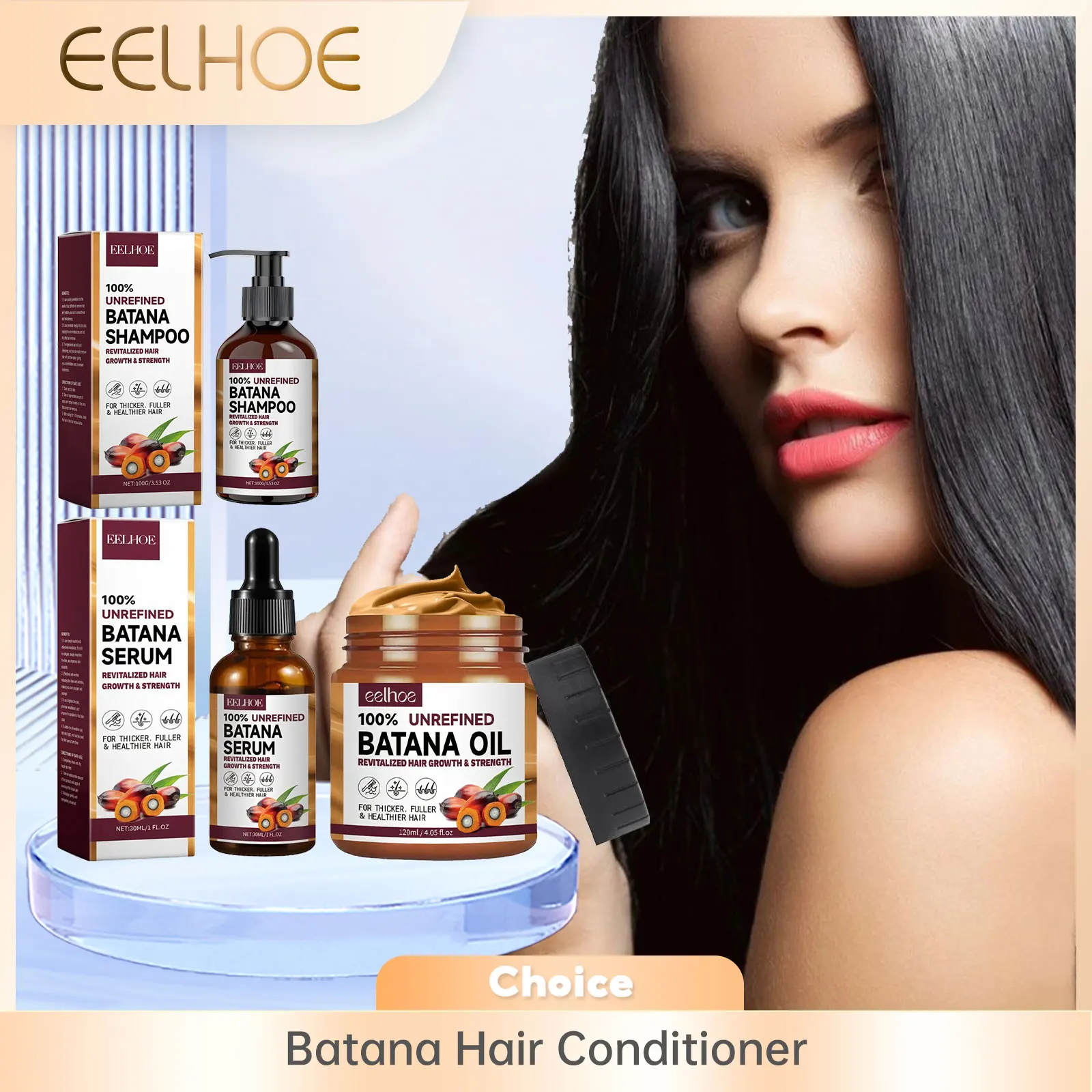 Batana Oil Hair Conditioner Moisturizing for Damaged Hair Roots Repair Anti Drying Revitalizing the Hairs Keratin Hair Shampoo