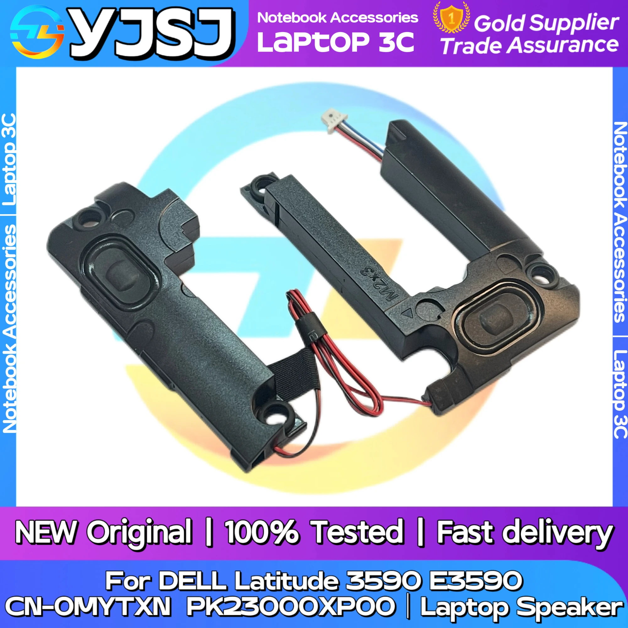 

New Original Laptop Notebook Audio Speaker For DELL Latitude 3590 E3590 built-in speaker horn audio CN-0MYTXN PK23000XP00