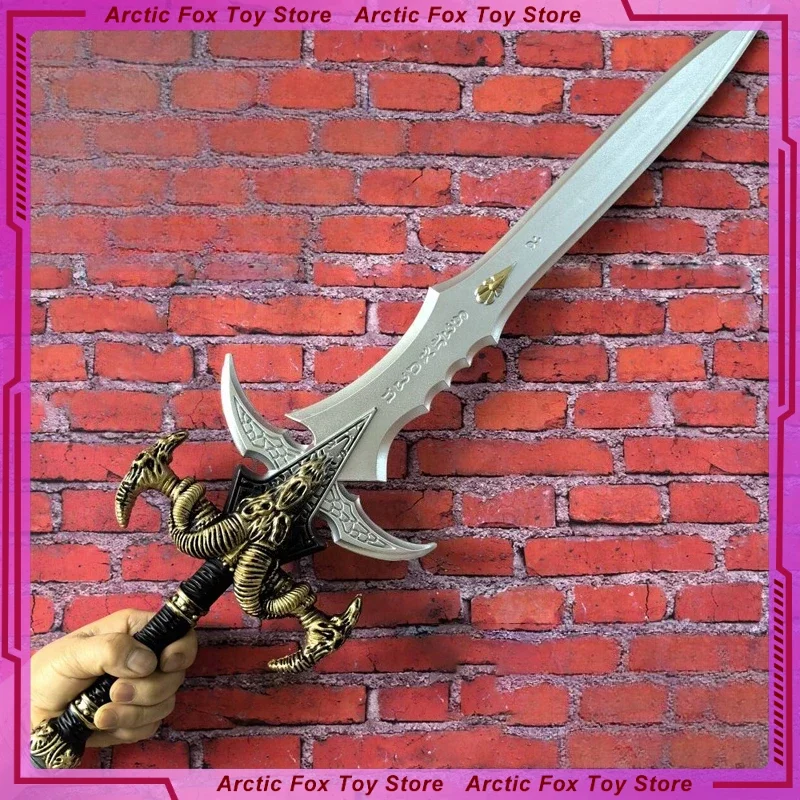75cm World of Warcraft Game Frostmourne Lich King Game Peripherals PU Model Weapons Desktop Decoration Ornaments Gift Toys Kids