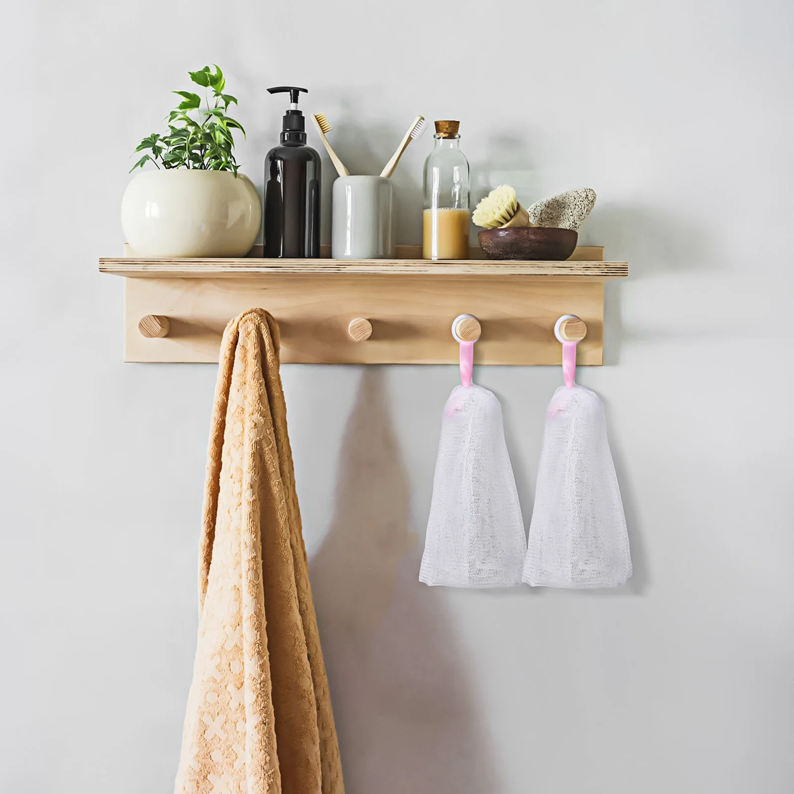 

3 Pcs Mesh Soap Pouch Foaming Bag Saver for Face Body Shower Japanese Style Cleanser Bar Storage Exfoliating Bathing Holder