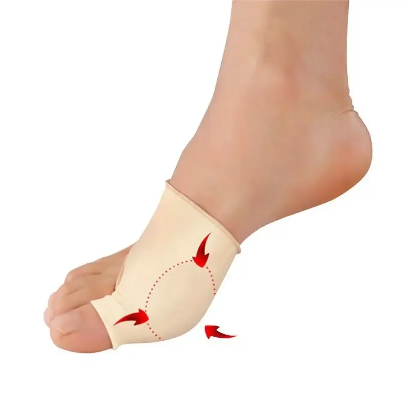 1 Paar Grote Teen Teen Valgus Correctie Set Siliconen Orthopedische Set Dag En Nacht Met De Zool Van De Voetverzorging