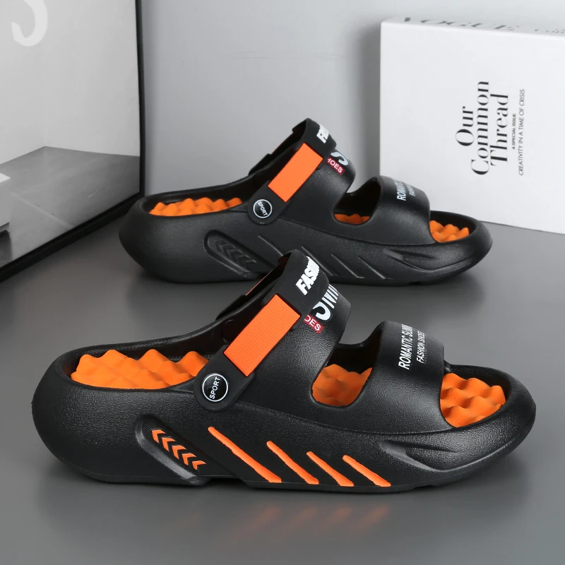 Men EVA Slippers Non Slip High Quality Soft Beach Unisex Indoor Women Sandals House Couple  Bedroom Luxury Orginal Casual Cute
