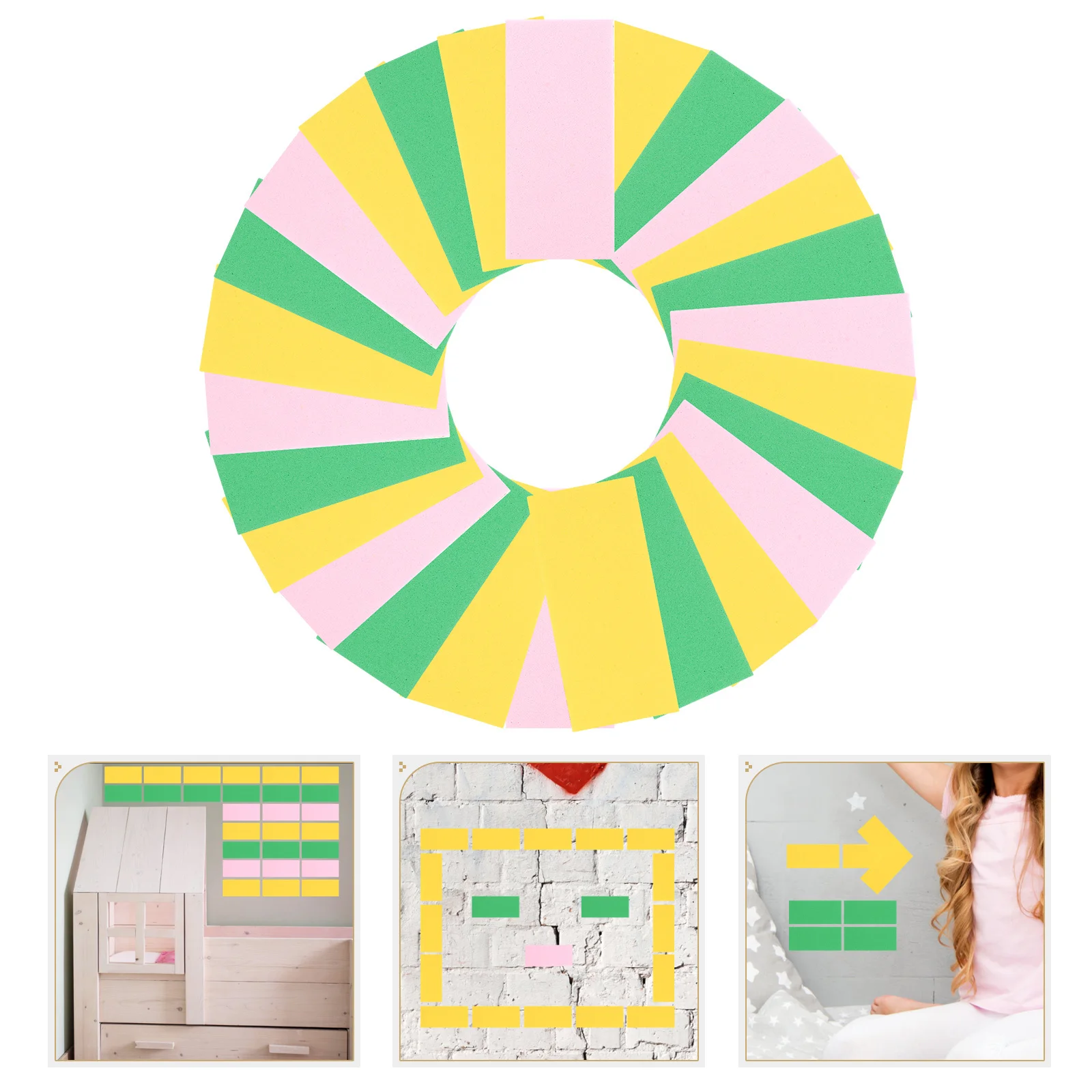 

DIY EVA Stickers for Foams Classroom Wall Decoration Bulletin Decals Preschool Board
