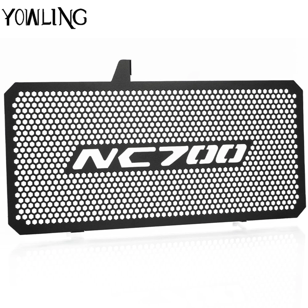 

FOR HONDA NC700 S X 2012-2019 2018 2017 Motorcycle Radiator Guard Tank Grille Shield Engine Cooler Bezel Protector Mesh Cover