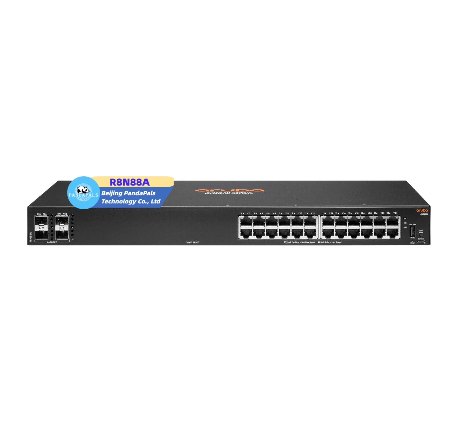 

Original new Aruba gigabit ethernet 10gbe 24 port network poe switch R8N88A