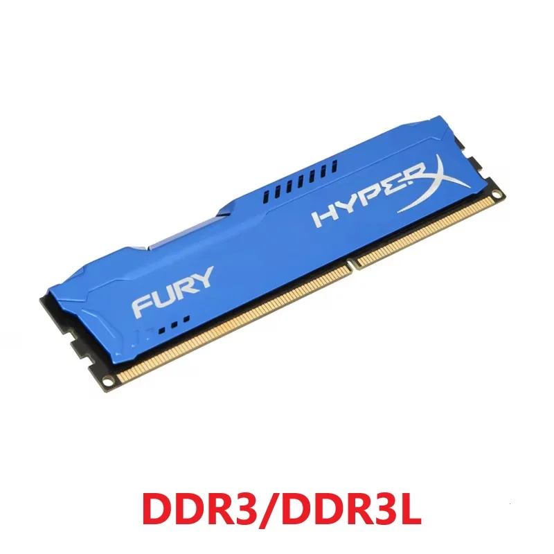 Hyperx Fury Memory DDR3L DDR3 Desktop RAM UDIMM 4GB 8GB 2133MHz 1866MHz 1600MHz 1333MHz High Performance Desktop Memory 240 Pins