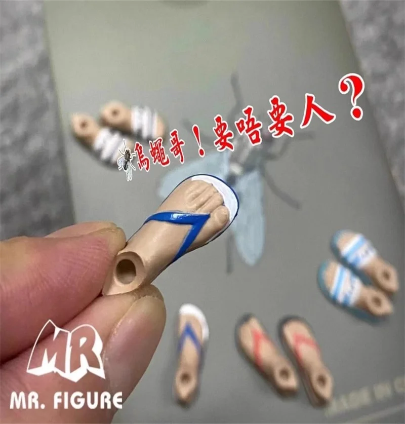 1/12 Soldier Accessories Trend Slippers Spherical Connection Model Toy Fit 6'' Action Figure Body In Stock Collection