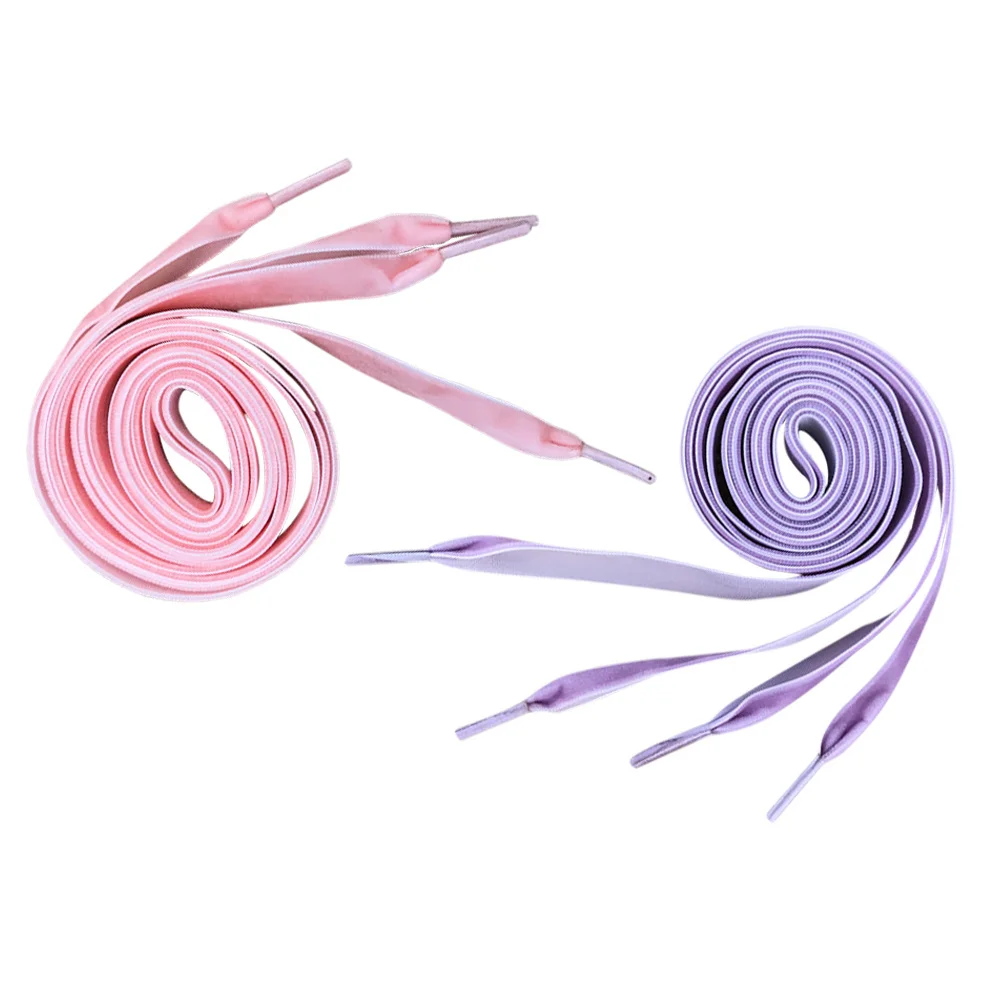 

2pcs Shoelaces Wide Flat Shoe Lace For Boots Sneakers Flat Shoe Lace Loafers Slip-Ons Durable Shoelace Gift Idea