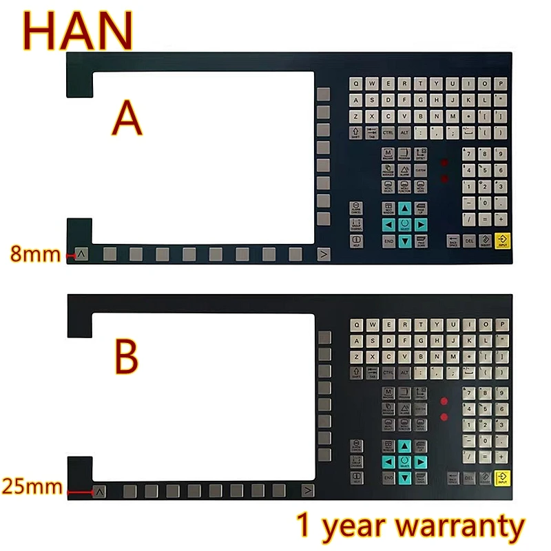 

828D PPU281.3 6FC5370-7AA30-0AA0 Membrane Keyboard Film Switch Keyboard