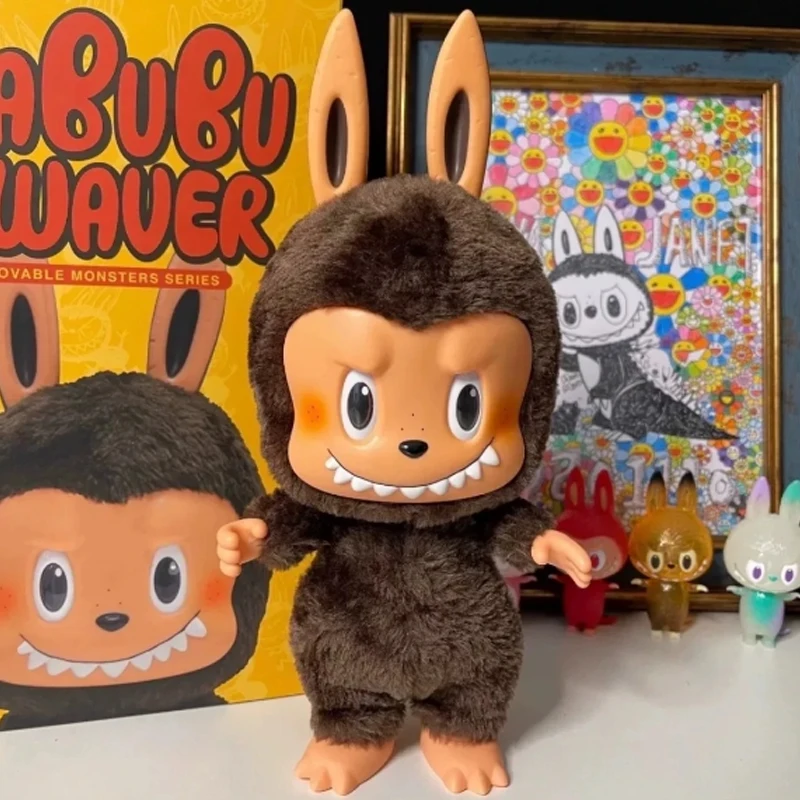 

38 см Высокое качество Labubu Swaver Dimoo Kawaii Фигурка Модель Кукла Украшения Детские игрушки Подарок на день рождения Орнамент Модный тренд