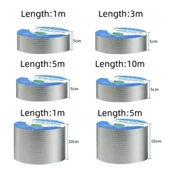Суперводонепроницаемая клейкая лента, самоклеящаяся бутиловая уплотнительная лента для ремонта крыши, герметичный клейкий герметик для каналов, садовых шлангов, предотвращения утечек