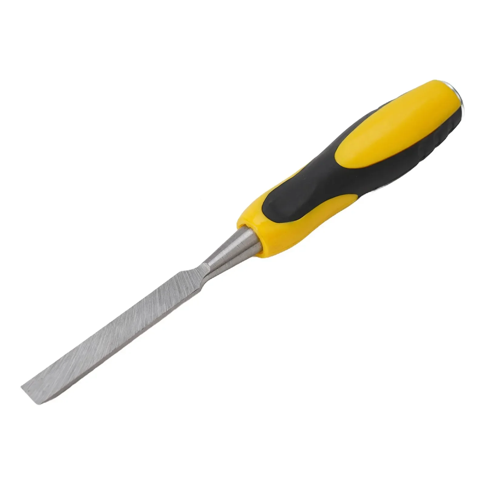 Through-core Woodworking Chisel Black + Yellow Comfortable High Carbon Steel Two-color Handle For Construction