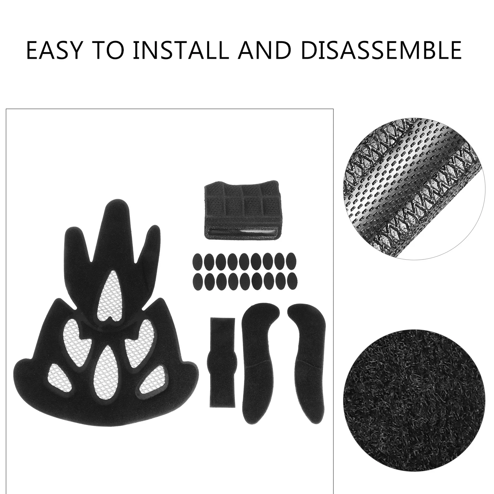 

Cushion Insect-proof Mesh Lining Sponge Pads Universal Bike Accessories Durable -drying Riding