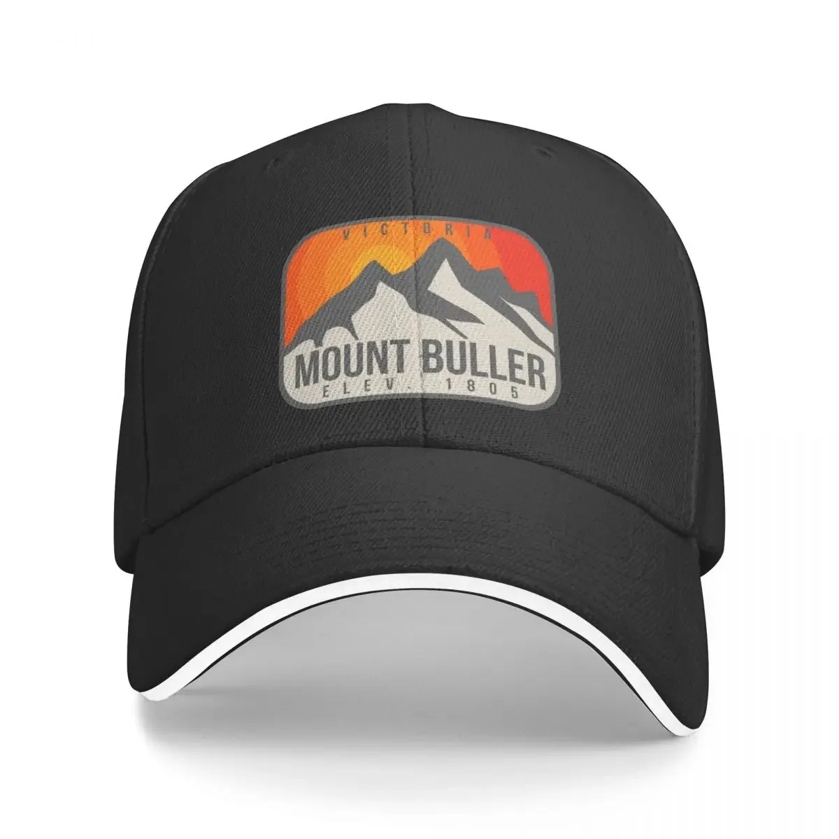 Mount Buller Victoria Australia Vintage Retro Hiking, Snowboarding Adventure Skiing Mountain Baseball Cap