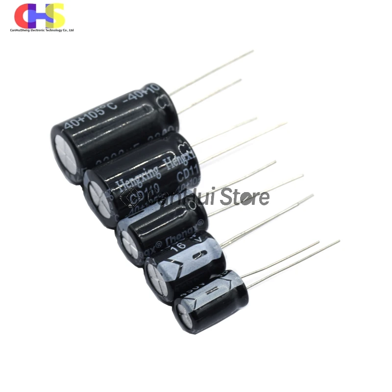 2-50pcs 10V 16V 25V 35V 50V 63V 100V 알루미늄 전해 콘덴서 100 미크로포맷 220 미크로포맷 330 미크로포맷 470 미크로포맷 680 미크로포맷 1000 미크로포맷 2200 미크로포맷 3300 미크로포맷 4700 미크로포맷