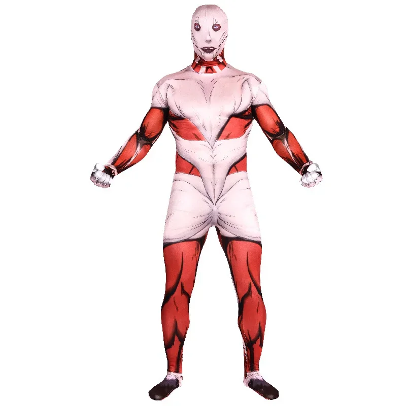 Costume l'attaque des titans shingeki no kyojin giant / Eren Jeager / Reiner Braun / Annie Lionheart zentai