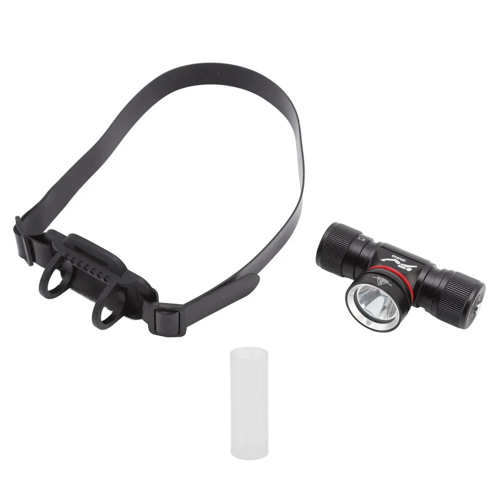 

IP68 Waterproof Diving Headlamp 1000LM - Durable Aluminum Alloy, Shock-Resistant, Wearproof Light for hiking & Underwater Use