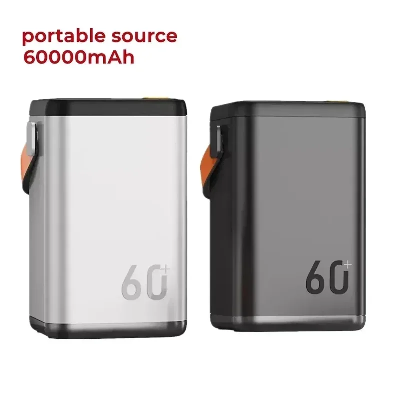 

Large capacity 60000Mah high quality outdoor emergency portable power bank mobile phone charger outdoor power bank