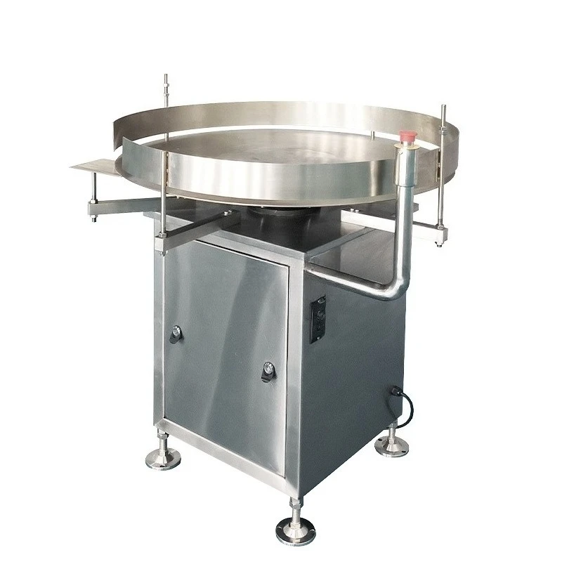 Automatic bottle unscrambler, plastic glass bottle production line disc bottle collector