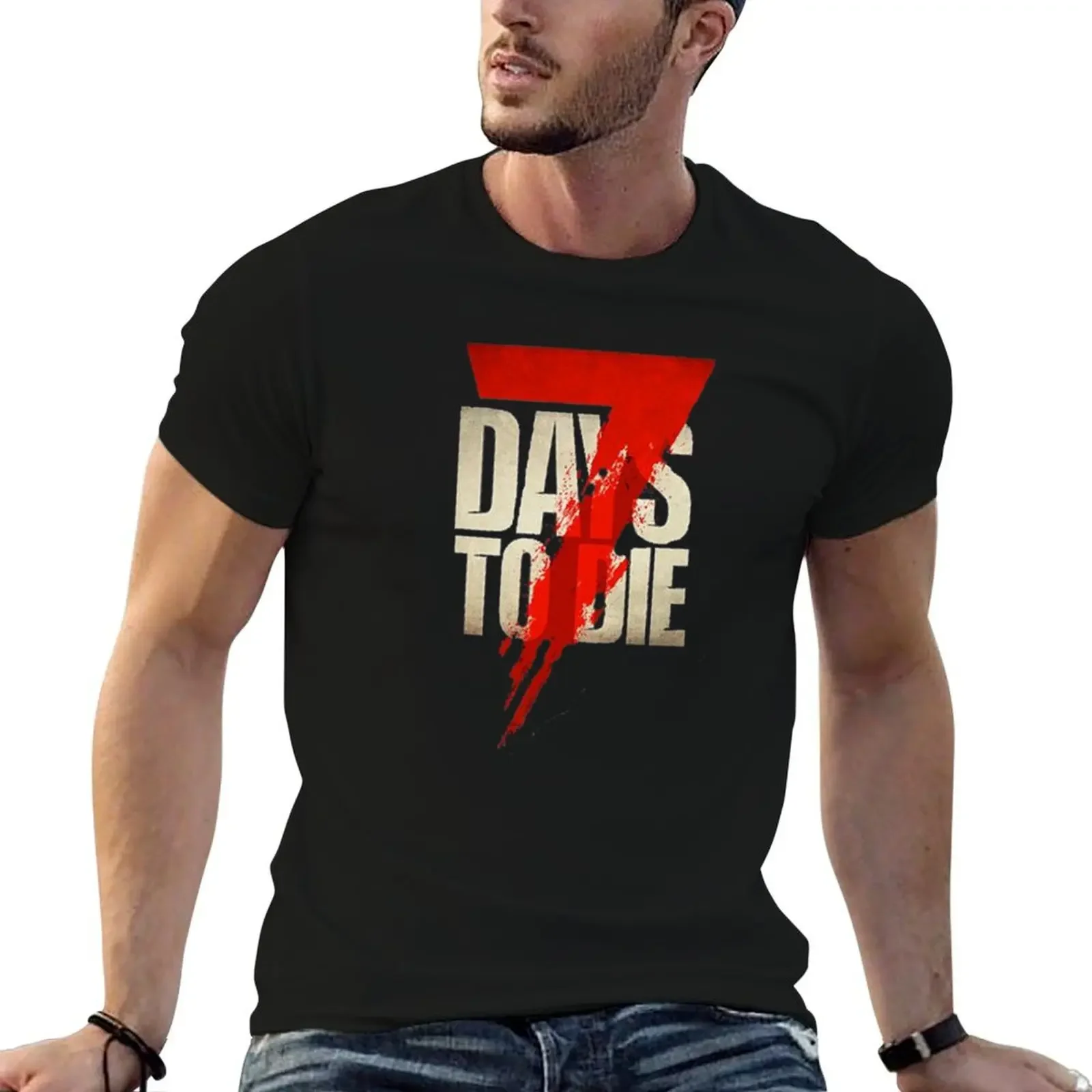 

7 Days For Fans T-Shirt quick-drying Man t-shirt custom t shirt mens white t shirts