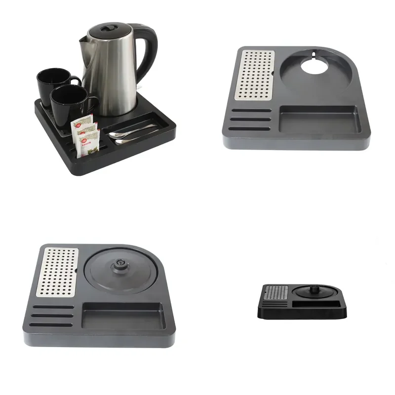 Best Selling Hotel Welcome Tray Set Electric Kettle Tray Set for Hotel Guest Room Customized