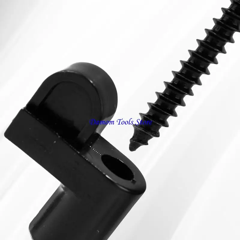 57BE Strong Screen Retainer Clip 3/8 Inch 24Pcs Metal Screws Window Hardware
