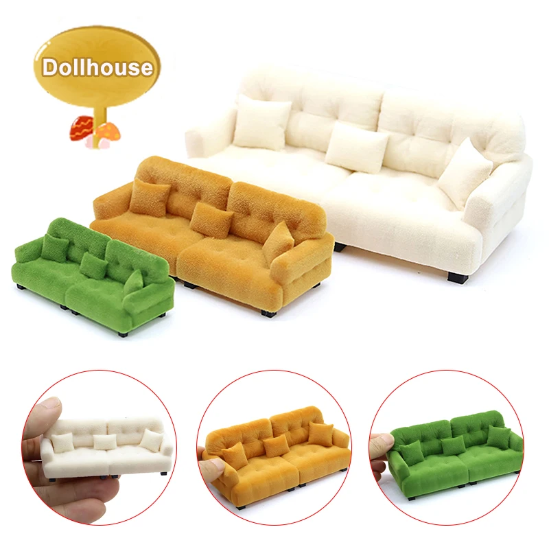 Simulação de móveis acessórios para casa de bonecas, fingir jogar, mini para cena de sala de estar, ideal para decoração