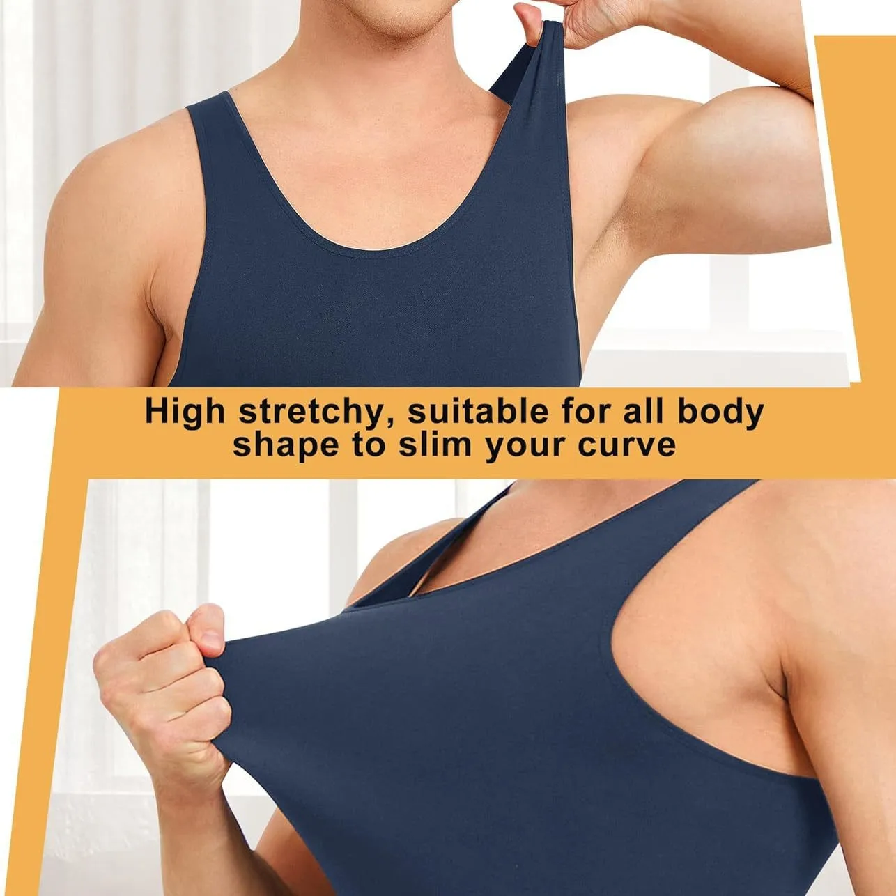ใหม่ผู้ชาย Shapewear Jumpsuit เปิด Crotch Bodysuit ฐานชั้นออกกําลังกายกล้ามเนื้อยืดชุดชั้นใน Sensitive เซ็กซี่