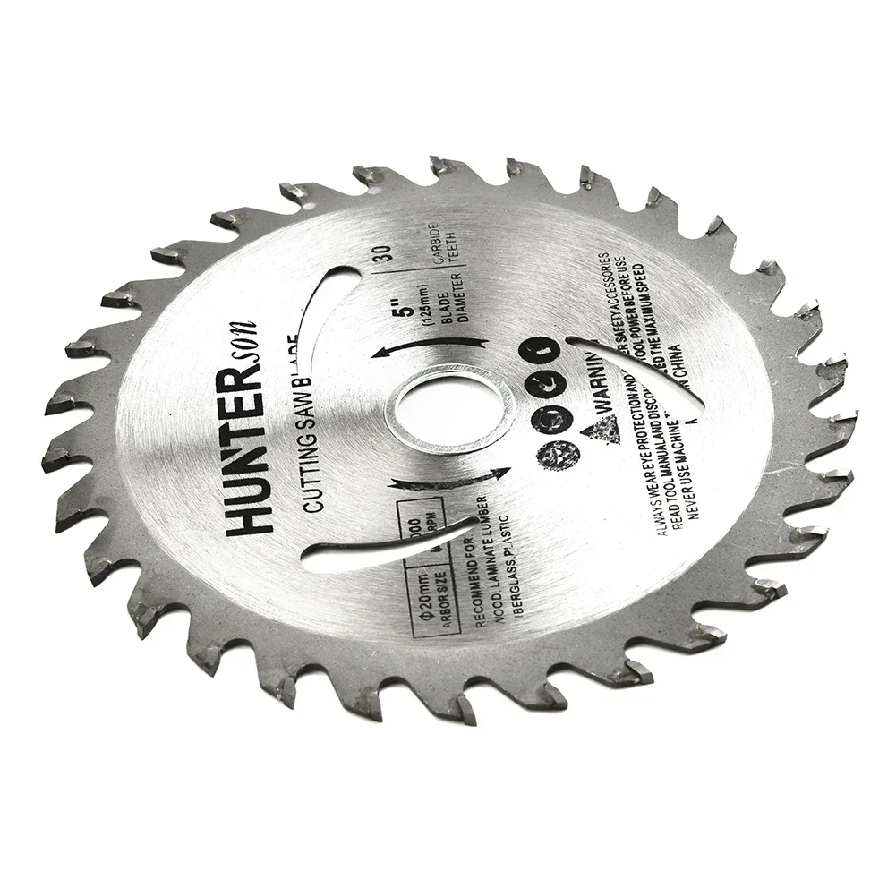

Hot Practical Saw Blade Saw blade Replacement 5" Replace Workshop 20mm Bore 30Teeth Accessory Carbide Cutting
