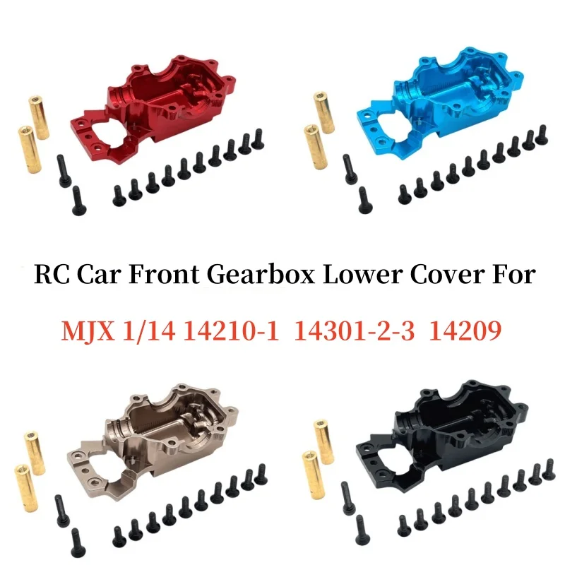 

RC Car Metal Upgrade Front Gearbox Lower Cover Parts Fit For MJX 14211 14301 14302 14303 14209 14210 Remote Control Car