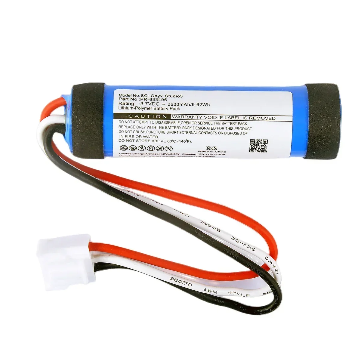 Original  PR-633496 2600mAh For JBL Harman Kardon Onyx Studio 3/Studio3  Bluetooth Wireless  Speaker Replacement Battery +Tools.