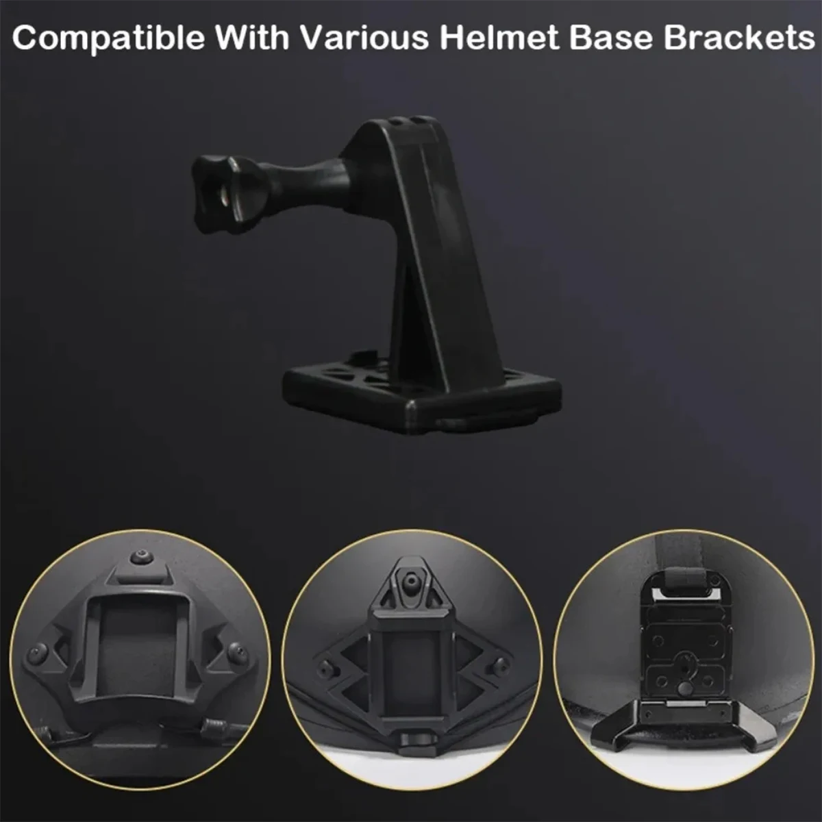 Tactical L4G24 Helmet VAS Shroud Three Hole Night Vision Goggles NVG Mount For FAST Shooting Helmet Camera Adapter Bracket