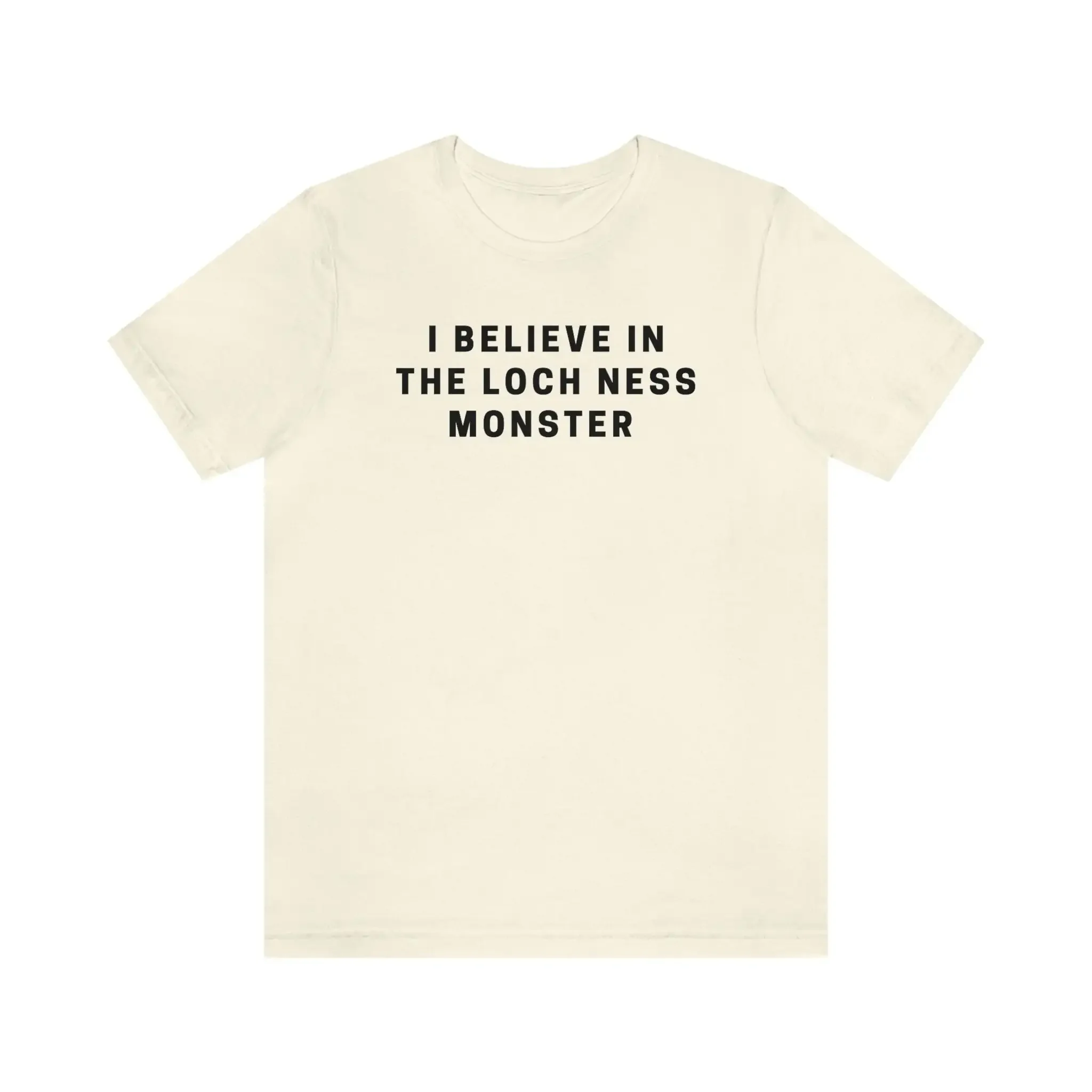 I Believe In The Loch Ness Monster Scotland Sea Funny Cute T Shirt Cryptid